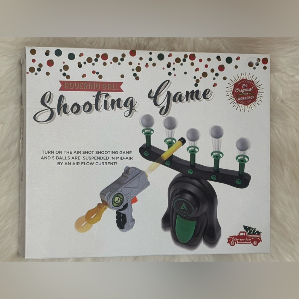 The Original Fun Workshop Hovering Ball Shooting Game Happy Hour Just Play